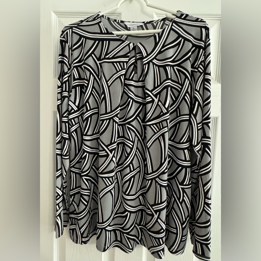Liz Claiborne Long Sleeve Dress Shirt Size XLarge